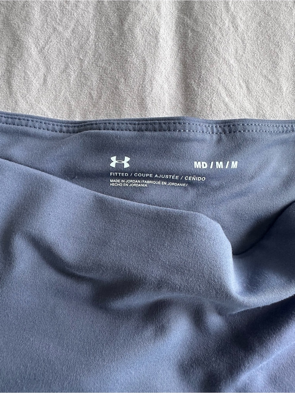 Under Armour High-Waist joggers in Slate Blue - Picture 2 of 5